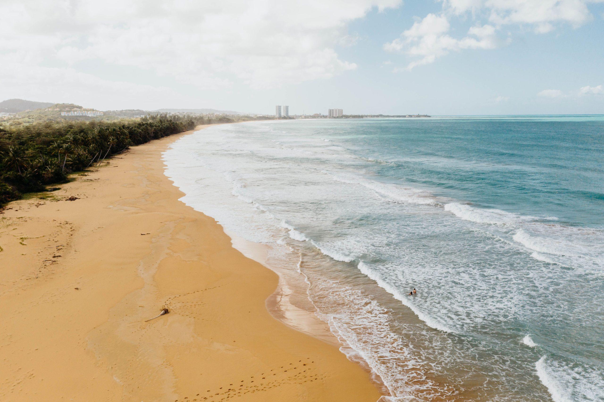 Sandy Beach in Puerto Rico